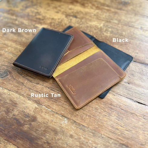 Floto Leather Passport Wallet